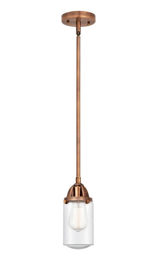 Innovations - 288-1S-AC-G314 - One Light Mini Pendant - Nouveau 2 - Antique Copper