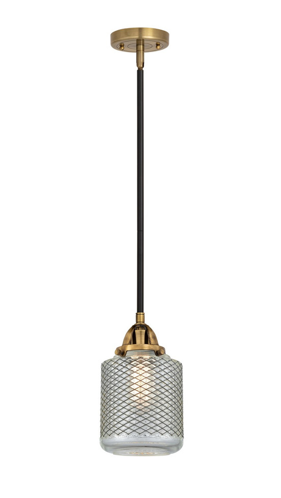 Innovations - 288-1S-BAB-G262-LED - LED Mini Pendant - Nouveau 2 - Black Antique Brass