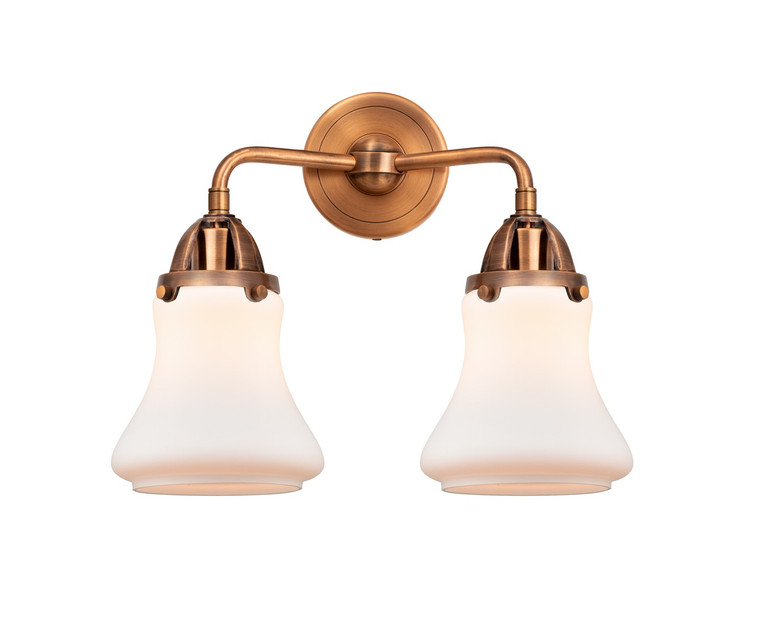 Innovations - 288-2W-AC-G191-LED - LED Bath Vanity - Nouveau 2 - Antique Copper