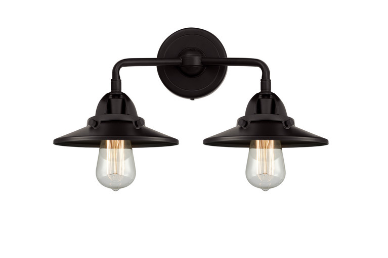 Innovations - 288-2W-OB-M5-OB - Two Light Bath Vanity - Nouveau 2 - Oil Rubbed Bronze