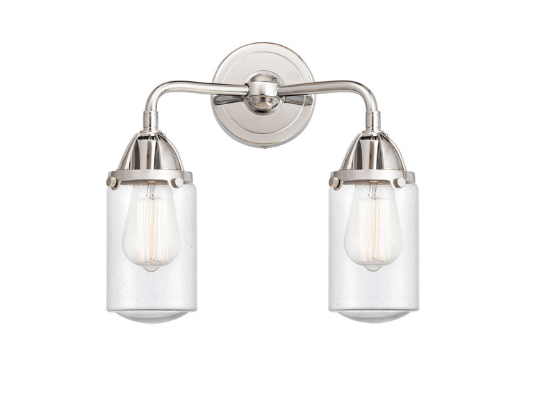 Innovations - 288-2W-PC-G314 - Two Light Bath Vanity - Nouveau 2 - Polished Chrome