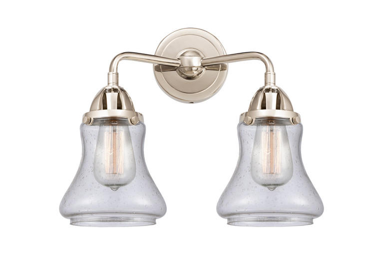 Innovations - 288-2W-PN-G194 - Two Light Bath Vanity - Nouveau 2 - Polished Nickel