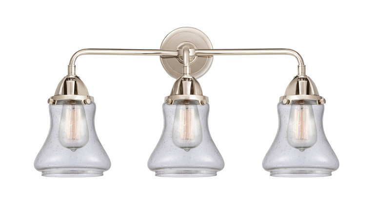 Innovations - 288-3W-PN-G194 - Three Light Bath Vanity - Nouveau 2 - Polished Nickel