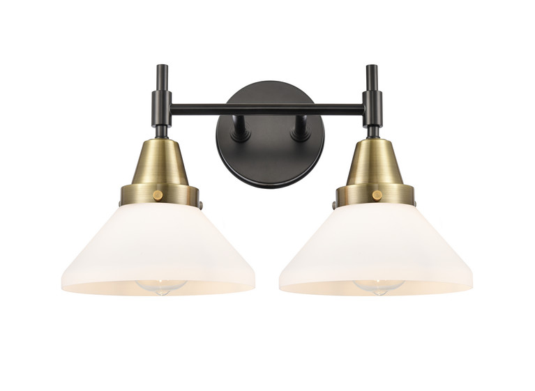 Innovations - 447-2W-BAB-G4471 - Two Light Bath Vanity - Caden - Black Antique Brass