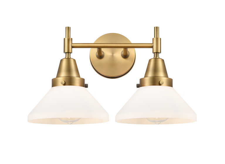 Innovations - 447-2W-BB-G4471 - Two Light Bath Vanity - Caden - Brushed Brass
