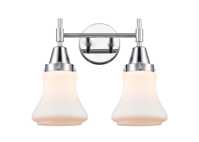 Innovations - 447-2W-PC-G191 - Two Light Bath Vanity - Caden - Polished Chrome