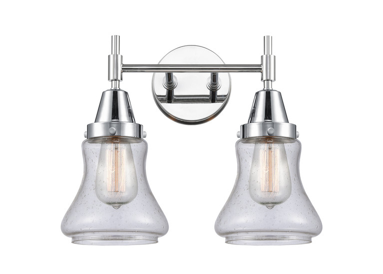 Innovations - 447-2W-PC-G194 - Two Light Bath Vanity - Caden - Polished Chrome