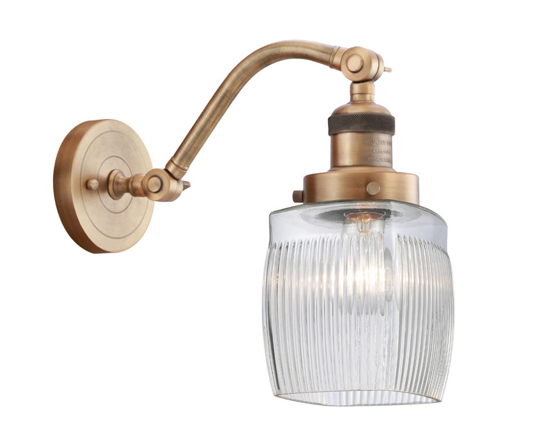 Innovations - 515-1W-BB-G302 - One Light Wall Sconce - Franklin Restoration - Brushed Brass