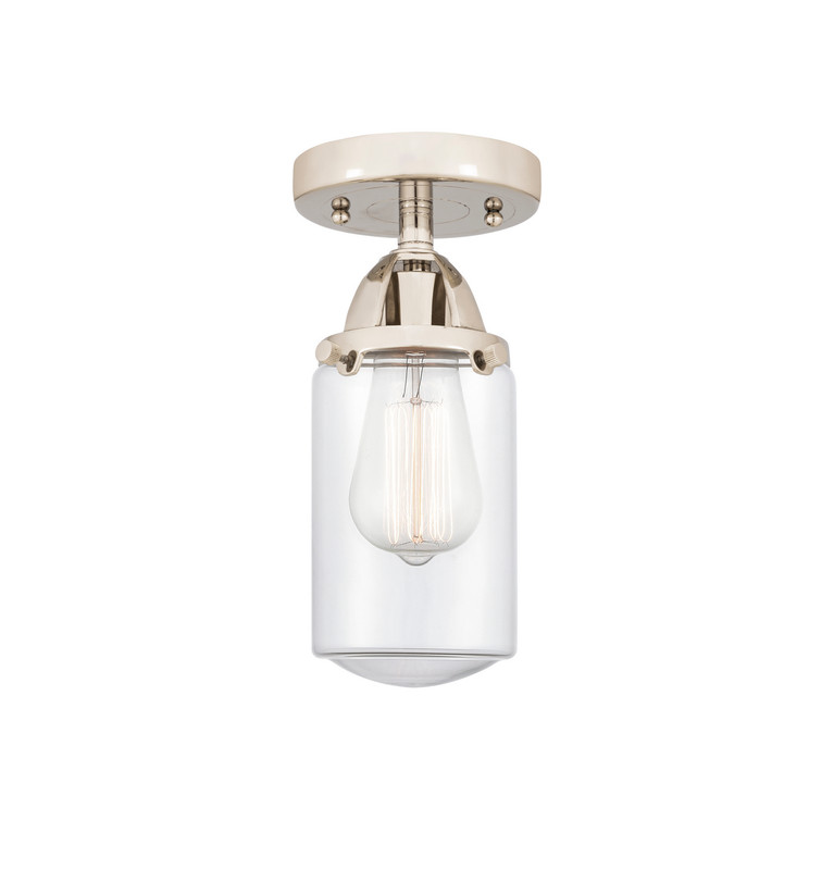 Innovations - 288-1C-PN-G312 - One Light Semi-Flush Mount - Nouveau 2 - Polished Nickel