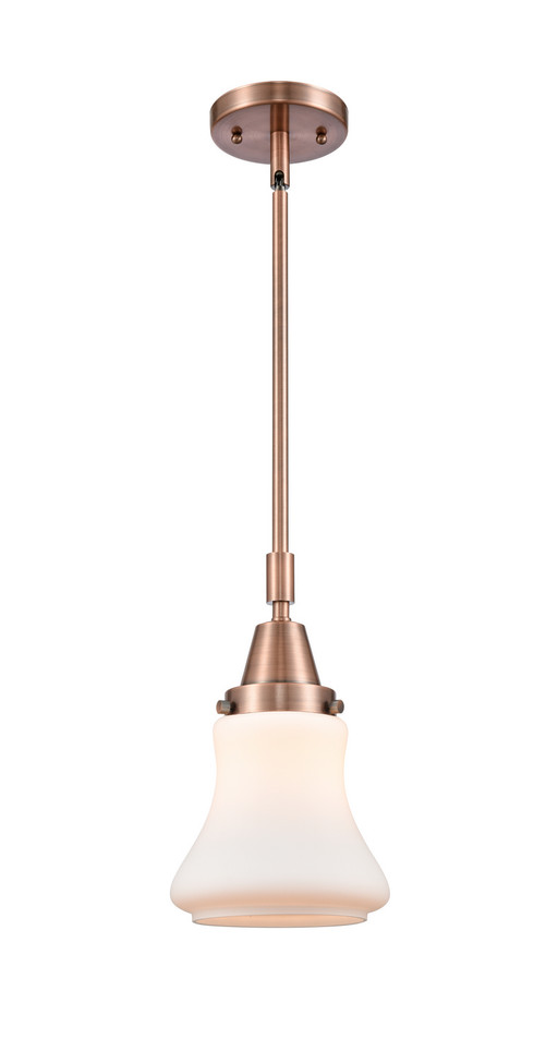 Innovations - 447-1S-AC-G191-LED - LED Mini Pendant - Caden - Antique Copper