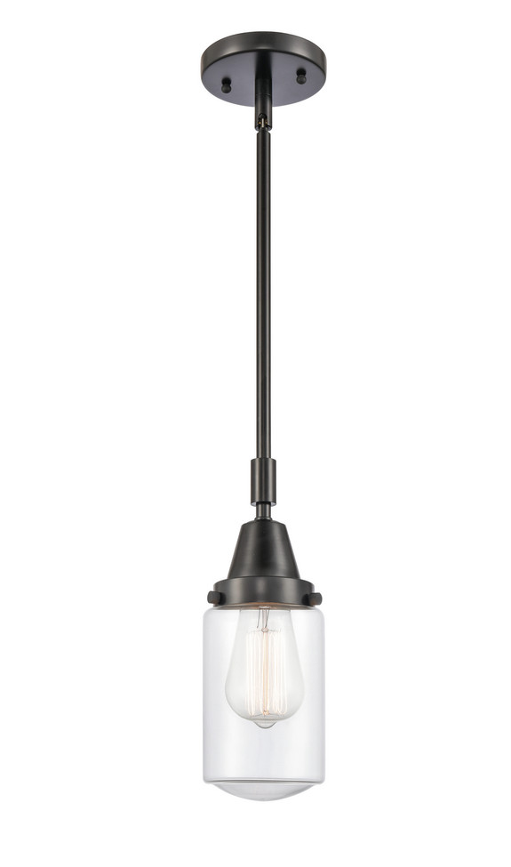 Innovations - 447-1S-BK-G312-LED - LED Mini Pendant - Caden - Matte Black