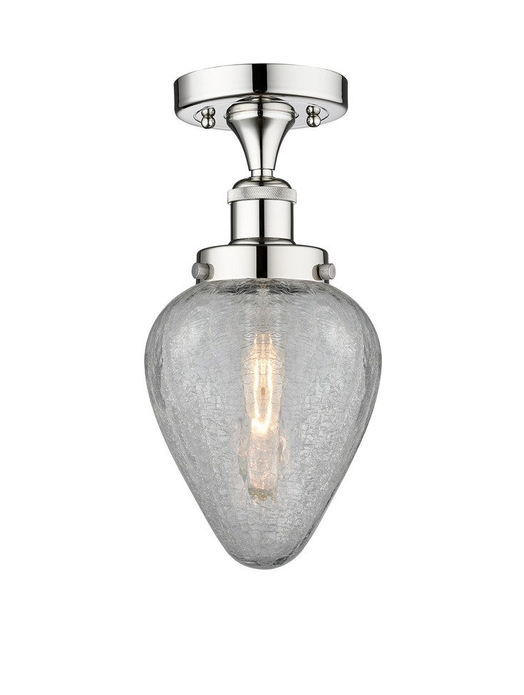 Innovations - 616-1F-PC-G165 - One Light Semi-Flush Mount - Edison - Polished Chrome
