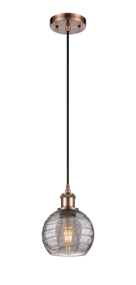 manufacturer_finish:Black Antique Brass|manufacturer_glass:Clear Athens Deco Swirl|light_output:220.00lm|color_temperature:2200K|cri:99
