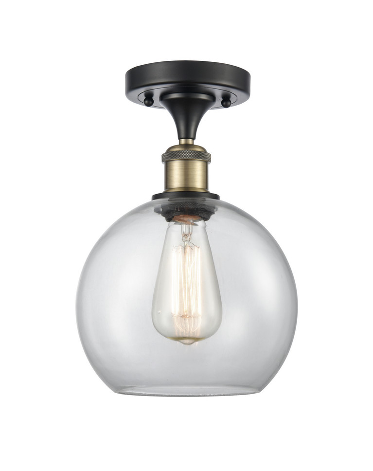 manufacturer_finish:Black Antique Brass|manufacturer_glass:Clear Athens|light_output:220.00lm|color_temperature:2200K|cri:99