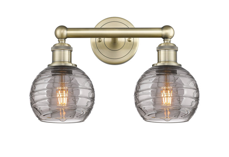 manufacturer_finish:Antique Brass|manufacturer_glass:Light Smoke Athens Deco Swirl|light_output:220.00lm|color_temperature:2200K|cri:99