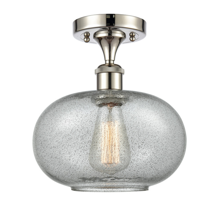 Innovations - 516-1C-PN-G247 - One Light Semi-Flush Mount - Ballston - Polished Nickel