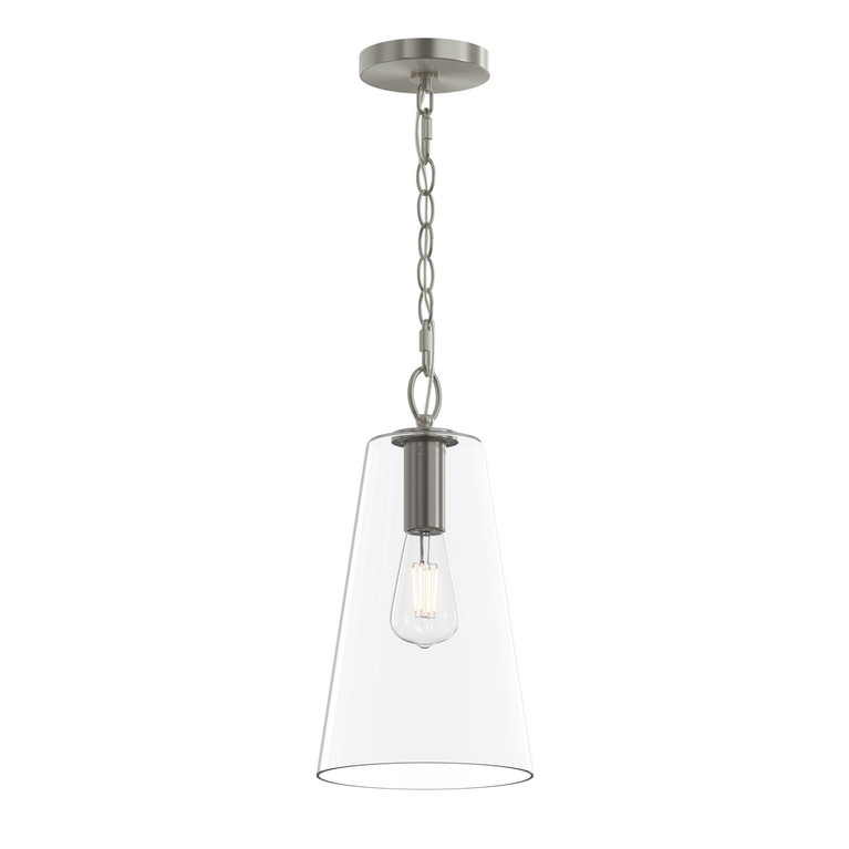 Progress Lighting - P500511-009 - One Light Pendant - Jheni - Brushed Nickel
