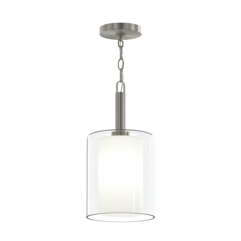 Progress Lighting - P500515-009 - One Light Pendant - Mack - Brushed Nickel