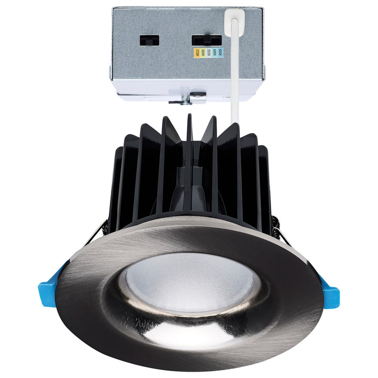 Satco - S11672 - LED Remote Driver Downlight - Brushed Nickel