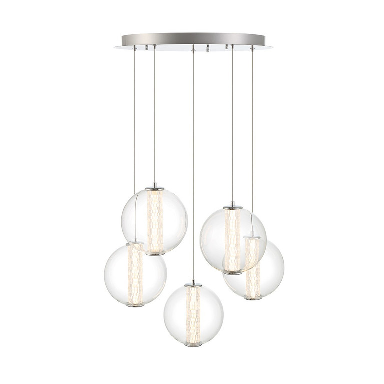 Eurofase - 45737-015 - LED Chandelier - Atomo - Chrome