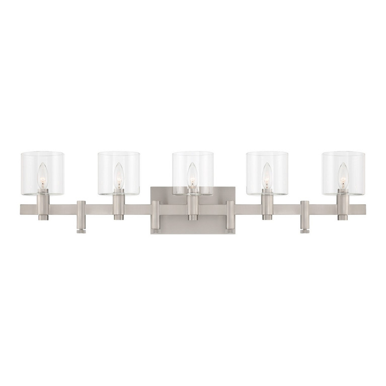 Eurofase - 46813-022 - Five Light Vanity - Decato - Satin Nickel
