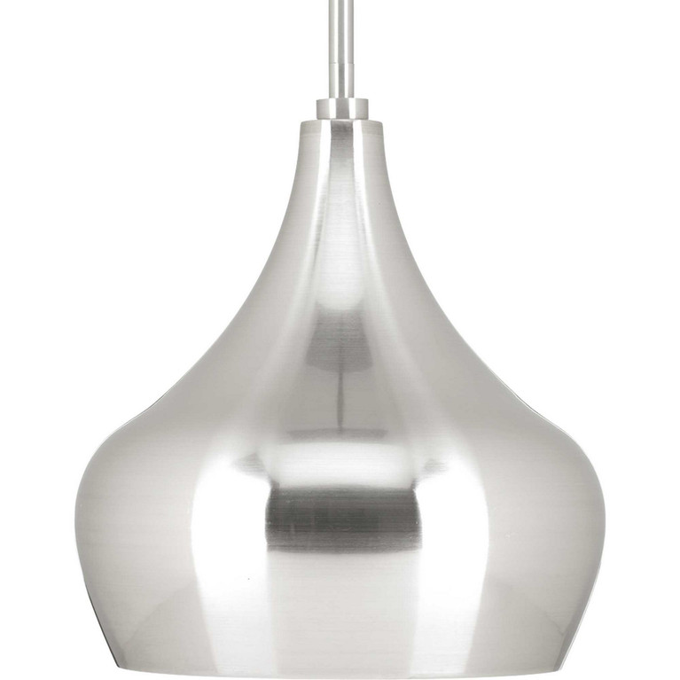 Progress Lighting - P5187-0930K9 - LED Pendant - Onion LED Pendant - Brushed Nickel