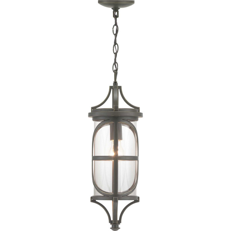 Progress Lighting - P550041-020 - One Light Hanging Lantern - Morrison - Antique Bronze