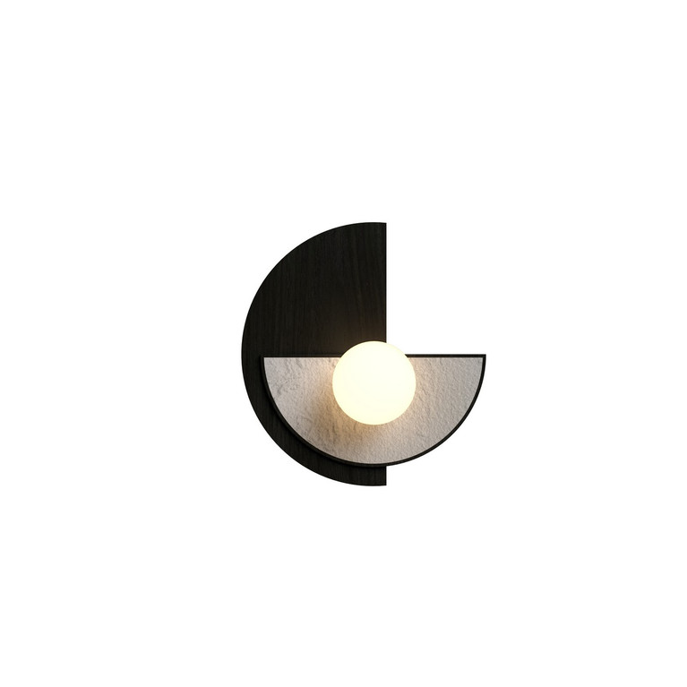 Accord Lighting - 4254.44 - One Light Wall Lamp - Crystals - Charcoal