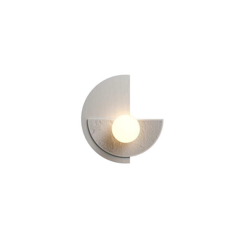 Accord Lighting - 4254.47 - One Light Wall Lamp - Crystals - Organic White