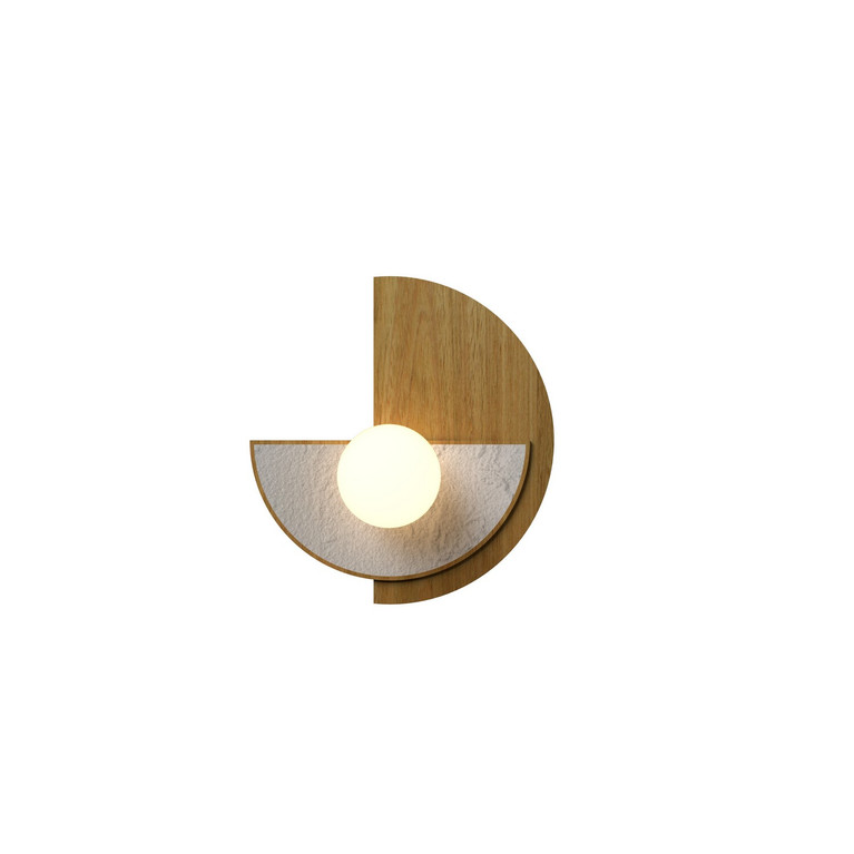 Accord Lighting - 4256.09 - One Light Wall Lamp - Organic - Louro Freijo