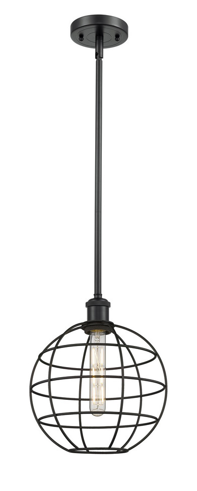 Innovations - 516-1S-BK-CE-10-BK - LED Pendant - Ballston - Matte Black