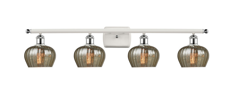 Innovations - 516-4W-WPC-G96-LED - LED Bath Vanity - Ballston - White Polished Chrome