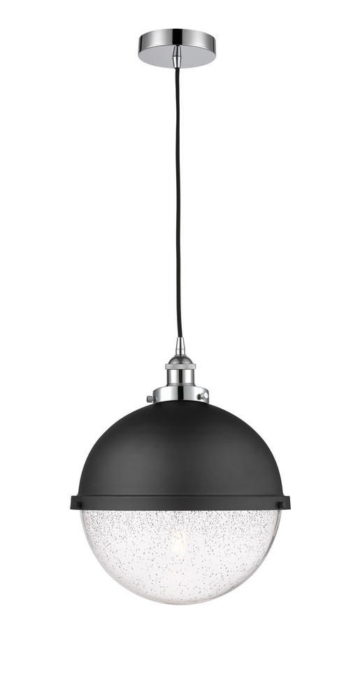 Innovations - 616-1PH-PC-HFS-124-BK - One Light Pendant - Downtown Urban - Polished Chrome