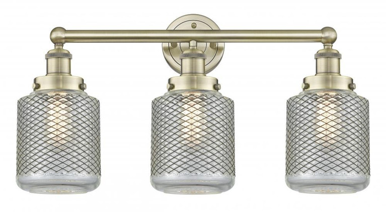 Innovations - 616-3W-AB-G262 - Three Light Bath Vanity - Edison - Antique Brass