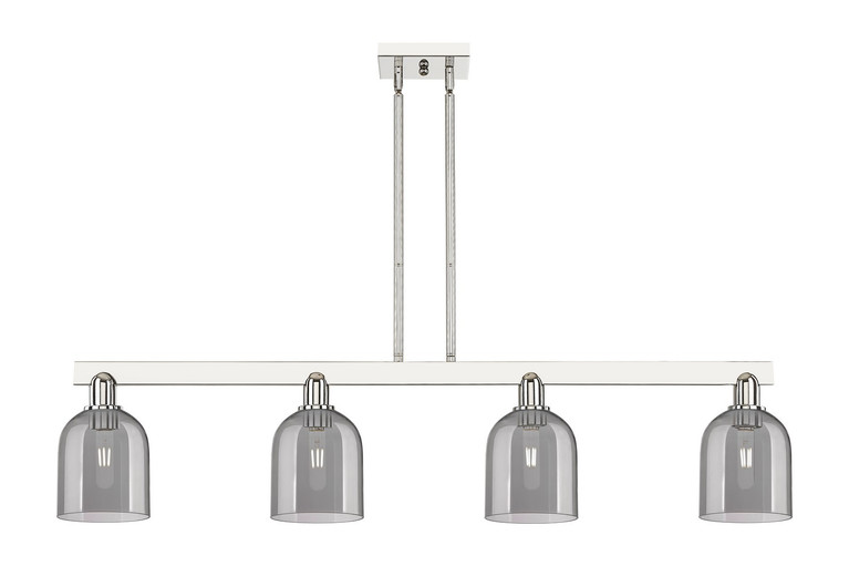 Innovations - 716-4I-PN-G558-6SM - Four Light Island Pendant - Arcadia - Polished Nickel