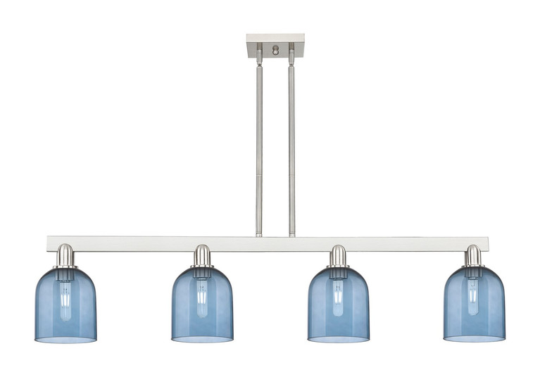 Innovations - 716-4I-SN-G558-6BL - Four Light Island Pendant - Arcadia - Brushed Satin Nickel