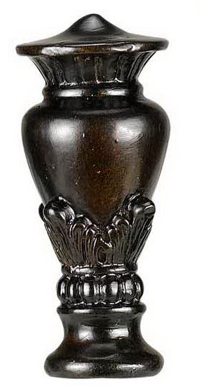 Cal Lighting - FA-5001C - Resin Finial - Finials - Dark Brown
