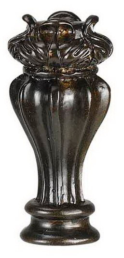 Cal Lighting - FA-5006C - Resin Finial - Finials - Dark Brown