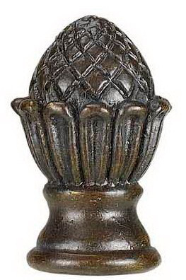 Cal Lighting - FA-5012B - Resin Finial - Finials - Medium Brown