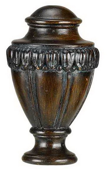 Cal Lighting - FA-5016B - Finial - Resin Finials - Faux Wood