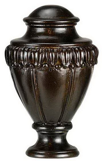 Cal Lighting - FA-5016C - Finial - Resin Finials - Faux Wood