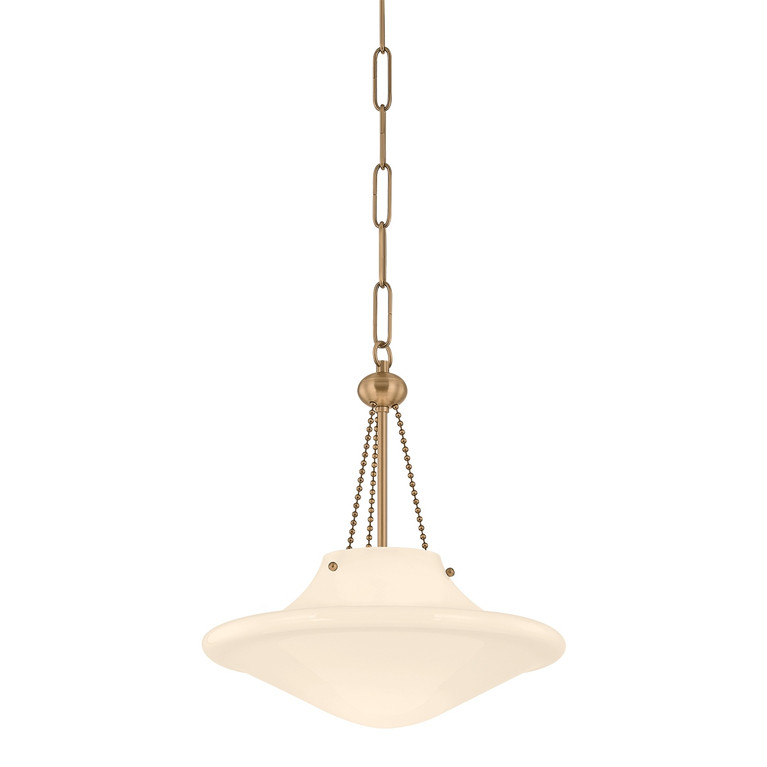 Troy Lighting - F5714-PBR - One Light Pendant - Era - Patina Brass