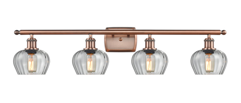 Innovations - 516-4W-AC-G92-LED - LED Bath Vanity - Ballston - Antique Copper