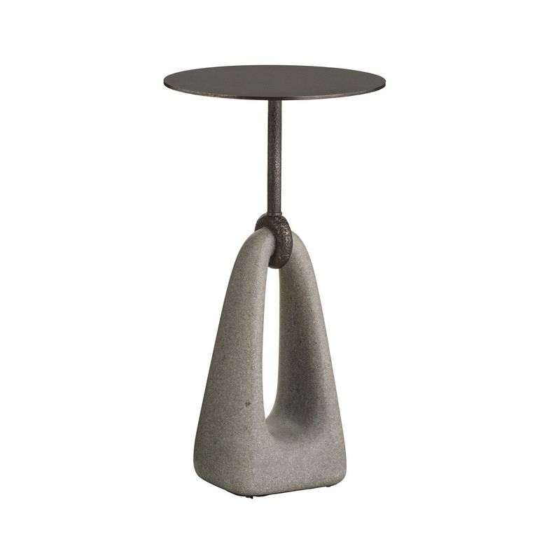 Arteriors - FAC04 - Accent Table - Miles - Vintage Bronze