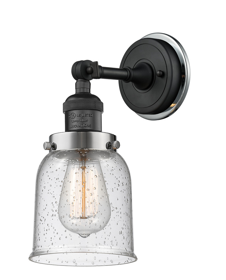 Innovations - 203BP-BKPC-G54 - One Light Wall Sconce - Franklin Restoration - Black Antique Brass