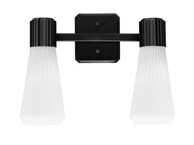 Toltec Lighting - 4822-MB-881 - Two Light Bath Bar - Everleigh - Matte Black