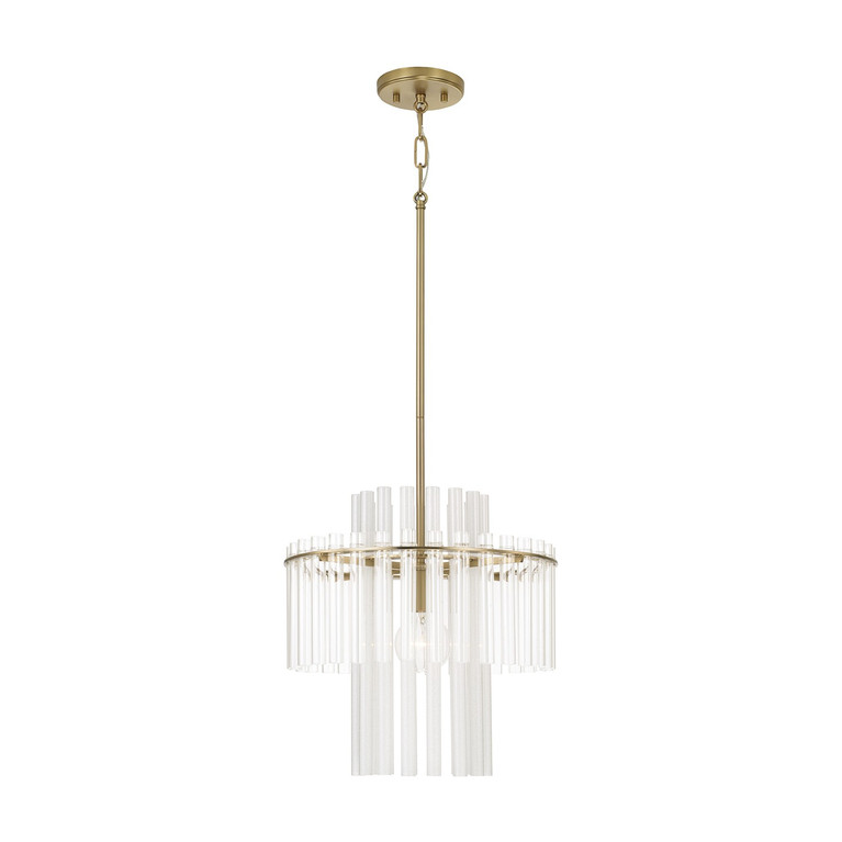 Capital Lighting - 358711AD - One Light Pendant - Blair - Aged Brass