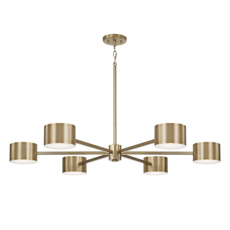 Capital Lighting - 460901AD - LED Chandelier - Henley - Aged Brass