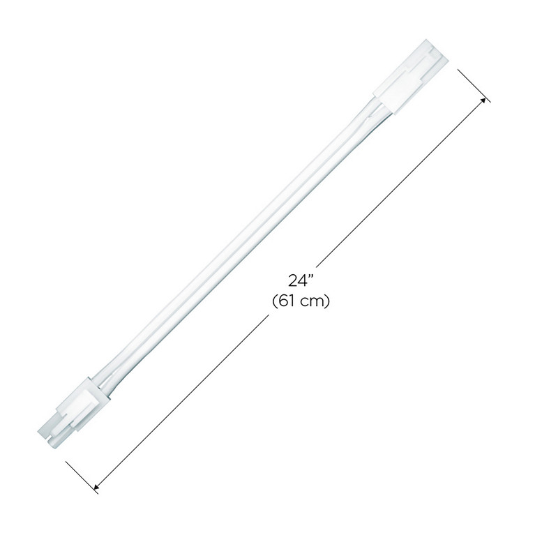 Dals - 6001-E24 - Extension Cord - Power-Led Puck - White