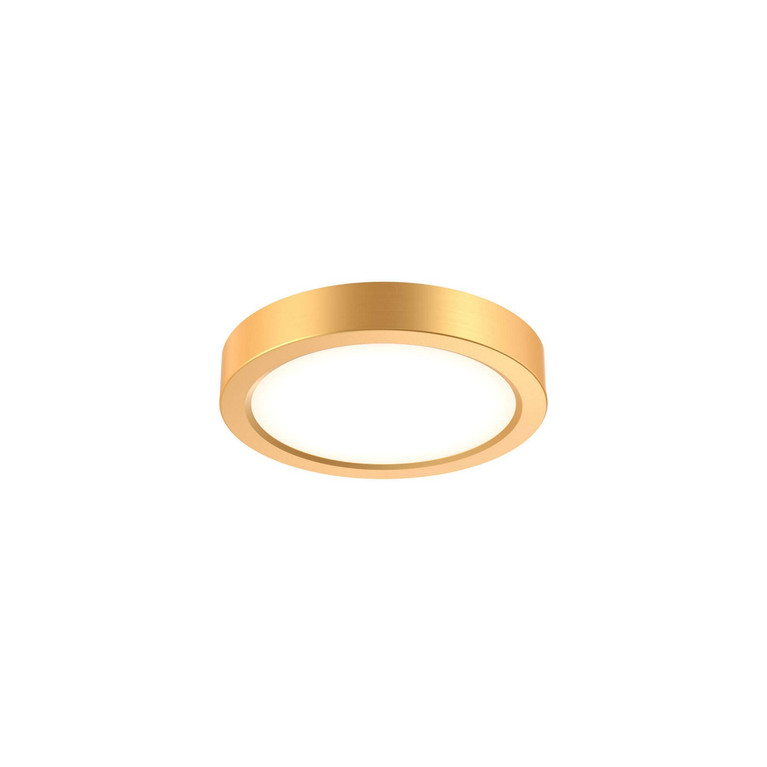 Dals - CFLEDR06-CC-GD - LED Flushmount - Delta - Gold